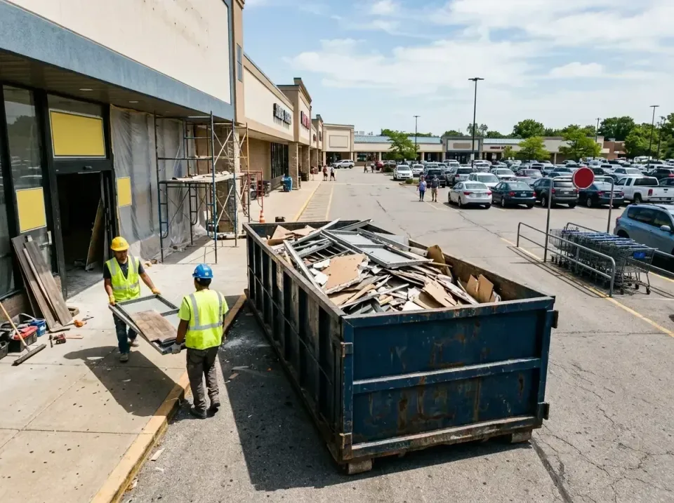 retail-store-renovation-debris-003 — frequently asked questions, Roll-off Dumpster Rentals in Northwoods, MO